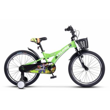 Bicicleta pentru copii Velors V2001A Verde, roti 20 inch, varsta 7-10 ani, inaltime utilizator 120-135 cm, greutate suportata 80 kg Bicicleta pentru copii Velors V2001A Verde, roti 20 inch, varsta 7-10 ani, inaltime utilizator 120-135 cm, greutate suportata 80 kg