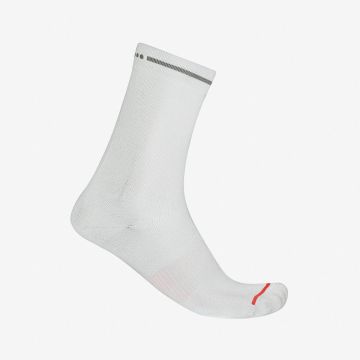 Castelli - sosete ciclism - Premio Evo 18 Sock - alb