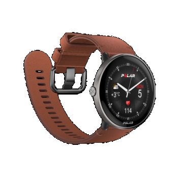 Ceas activity tracker Polar Ignite 3 Titanium, M-L, Ecran AMOLED 1.28inch, GPS, Bluetooth, WR30, Ritm Cardiac, Monitorizare somn (Bronz) Ceas activity tracker Polar Ignite 3 Titanium, M-L, Ecran AMOLED 1.28inch, GPS, Bluetooth, WR30, Ritm Cardiac, Monitorizare somn (Bronz)