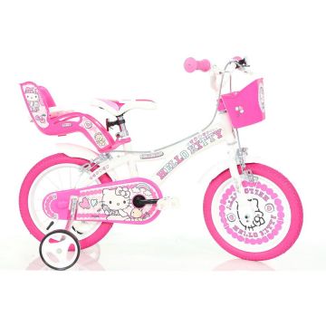 DINO BIKES Bicicleta copii 16 - Hello Kitty la plimbare