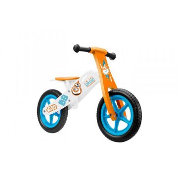 PEGAS Bicicleta fara pedale din lemn PEGAS Seven-Star Wars, Multicolor
