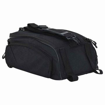 vidaXL Geantă de bicicletă Negru 38 x 21 x 16 cm Poliester