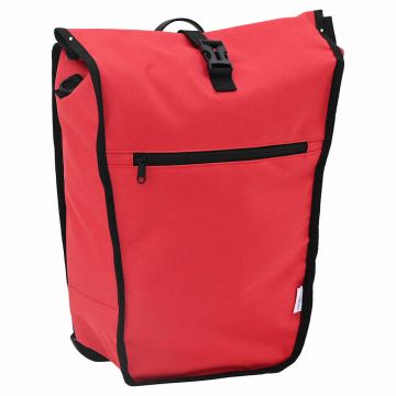 vidaXL Geantă de bicicletă Roșu 34 x 16 x 59 cm Poliester