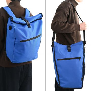 vidaXL Geanta de suport pentru bagaj albastră de 25 L 33x16x48 cm