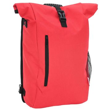 vidaXL Geantă de bicicletă Roșu 31 x 13 x 58 cm Poliester