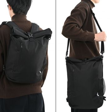 vidaXL Geanta pentru bicicletă pentru suport de bicicletă 20 L Negru 31x13x58 cm