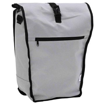 vidaXL Geantă de bicicletă Gri 34 x 16 x 59 cm Poliester