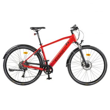 Bicicleta Electrica Econic One Smart Urban - 28 Inch, M, Rosu, Reambalat Bicicleta Electrica Econic One Smart Urban - 28 Inch, M, Rosu, Reambalat