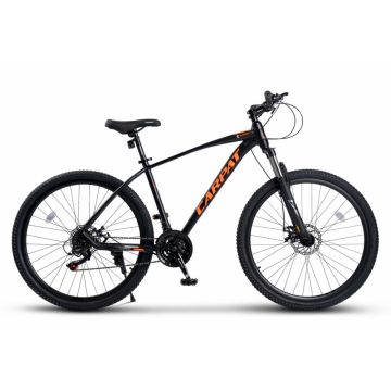 Bicicleta MTB Carpat Invictus C27357C NegruPortocaliu, roti 27.5 inch, inaltime utilizator 160-175 cm, greutate suportata 120 kg Bicicleta MTB Carpat Invictus C27357C NegruPortocaliu, roti 27.5 inch, inaltime utilizator 160-175 cm, greutate suportata 120 kg