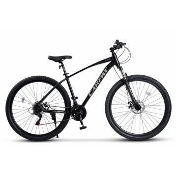 Bicicleta MTB Carpat Invictus C2957C NegruGri, roti 29 inch, transmisie Shimano Tourney, 21 viteze, cadru aluminiu Bicicleta MTB Carpat Invictus C2957C NegruGri, roti 29 inch, transmisie Shimano Tourney, 21 viteze, cadru aluminiu