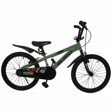 Bicicleta pentru copii Belderia Cross Verde 8-12 ani, roti 20 inch, frane V-Brake Bicicleta pentru copii Belderia Cross Verde 8-12 ani, roti 20 inch, frane V-Brake