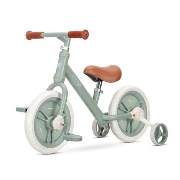 Bicicleta pentru copii Lorelli Energy Green de tranzitie 2 in 1 cu pedale si roti auxiliare 2-5 ani Bicicleta pentru copii Lorelli Energy Green de tranzitie 2 in 1 cu pedale si roti auxiliare 2-5 ani