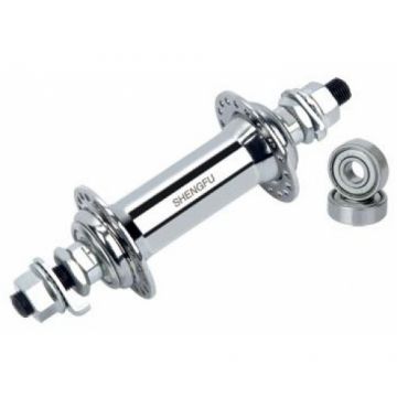 Butuc Fata 26 cu rulmenti aluminiu 3 8x140mm Butuc Fata 26 cu rulmenti aluminiu 3 8x140mm