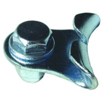 Clema Frana Cantilever Otel Argintiu