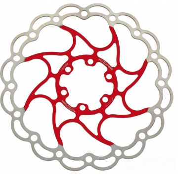 Disc Frana Alligator Aries Otel 180mm IS6 100gr Rosu Disc Frana Alligator Aries Otel 180mm IS6 100gr Rosu