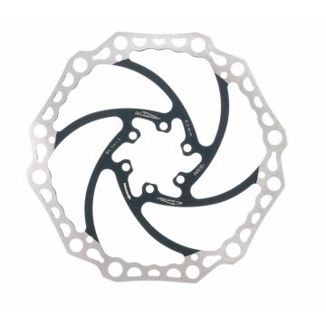 Disc Frana Alligator Crown Otel 160mm IS6 91gr Negru Disc Frana Alligator Crown Otel 160mm IS6 91gr Negru