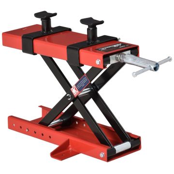 Durhand suport universal de ridicare motociclete, rosu | AOSOM RO Durhand suport universal de ridicare motociclete, rosu | AOSOM RO