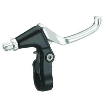 Maneta Frana Aluminiu 2 Degete Negru Argintiu Maneta Frana Aluminiu 2 Degete Negru Argintiu