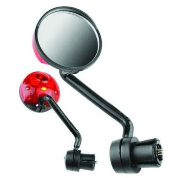 Oglinda Retrovizoare In capatul ghidonului Diametru 50mm Oglinda Retrovizoare In capatul ghidonului Diametru 50mm