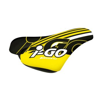 Sa Selle Bassano I-GO, 250x155mm, culoare negru galben Sa Selle Bassano I-GO, 250x155mm, culoare negru galben