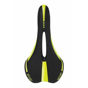 Sa Velo Sport, 276x142mm, culoare negru galben fluo Sa Velo Sport, 276x142mm, culoare negru galben fluo