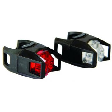Set Far + Stop Fighter 1 Led 2 Functii Negru Set Far + Stop Fighter 1 Led 2 Functii Negru