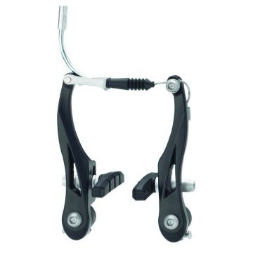 Set Frana V-Brake Argintiu 110mm Negru Set Frana V-Brake Argintiu 110mm Negru