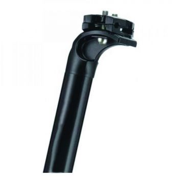 Tija Sa 31.6mm Alu L400mm Negru Prindere 2 Suruburi Tija Sa 31.6mm Alu L400mm Negru Prindere 2 Suruburi