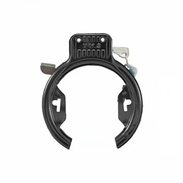 Antifurt Cheie  Diam. 119Mm Negru prindere cadru Antifurt Cheie  Diam. 119Mm Negru prindere cadru