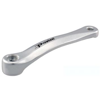 Brat pedalier, aluminiu, ax patrat, lungime 170mm, argintiu lucios Brat pedalier, aluminiu, ax patrat, lungime 170mm, argintiu lucios