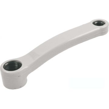 Brat pedalier, otel, ax patrat, lungime 150mm, culoare gri Brat pedalier, otel, ax patrat, lungime 150mm, culoare gri