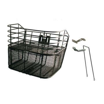 Cos Bicicleta Fier 36x25x27cm Negru Cos Bicicleta Fier 36x25x27cm Negru