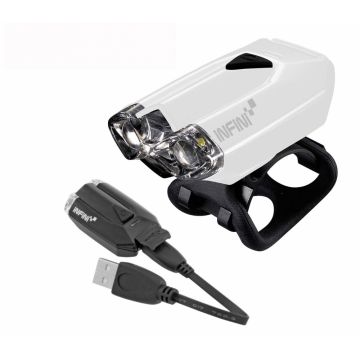 Far Infini Lava 4 functii 2 Super Led alb 3Lux Alb Far Infini Lava 4 functii 2 Super Led alb 3Lux Alb