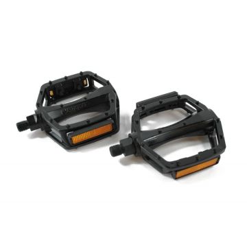 Pedale BMX Xerama 1 2, aluminiu, culoare negru Pedale BMX Xerama 1 2, aluminiu, culoare negru