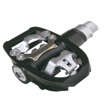 Pedale Wellgo Slim, SPD, aluminiu, culoare negru Pedale Wellgo Slim, SPD, aluminiu, culoare negru