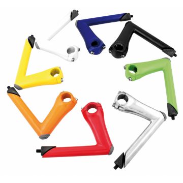 Pipa ghidon fixa cu cap detasabil, aluminiu, O22.2, extensie 100 mm, culoare argintiu Pipa ghidon fixa cu cap detasabil, aluminiu, O22.2, extensie 100 mm, culoare argintiu