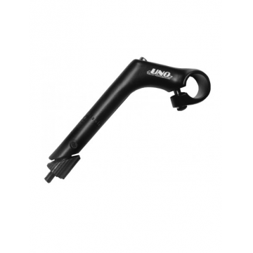 Pipa ghidon Olanda,  aluminiu, O22,2, extensie 60mm, culoare negru Pipa ghidon Olanda,  aluminiu, O22,2, extensie 60mm, culoare negru