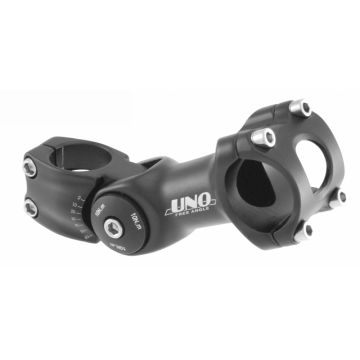 Pipa ghidon reglabila WAG Trakking aluminiu, O25.4, extensie 90 mm - 0  -60 Pipa ghidon reglabila WAG Trakking aluminiu, O25.4, extensie 90 mm - 0  -60