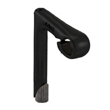 Pipa Ghidon Torino   Fixed,  aluminiu, O22,2, extensie 100mm, culoare negru Pipa Ghidon Torino   Fixed,  aluminiu, O22,2, extensie 100mm, culoare negru