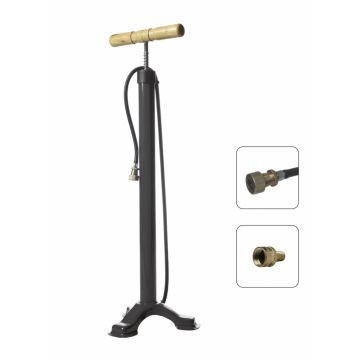 Pompa cu 3 picioare, din otel, lungime 60 cm, valva AV,FV Pompa cu 3 picioare, din otel, lungime 60 cm, valva AV,FV