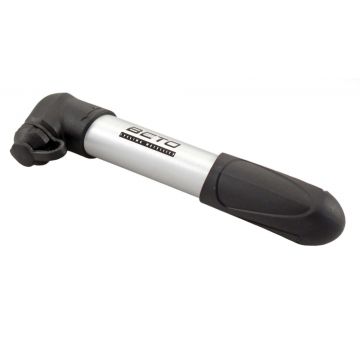 Pompa de mana Compact, din aluminiu, lungime 16cm, valva AV,FV,DV, culoare negru argintiu Pompa de mana Compact, din aluminiu, lungime 16cm, valva AV,FV,DV, culoare negru argintiu