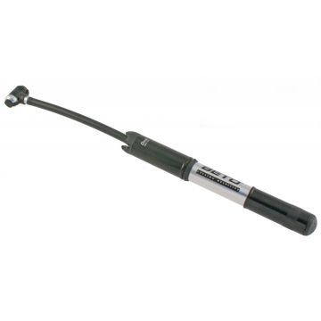 Pompa de mana, din aluminiu, lungime 21cm, valva AV,DV,FV, culoare negru Pompa de mana, din aluminiu, lungime 21cm, valva AV,DV,FV, culoare negru