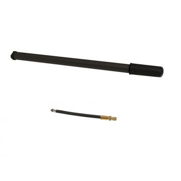 Pompa de mana, din aluminiu, lungime 43 46cm, culoare negru, valva AV,FV,DV Pompa de mana, din aluminiu, lungime 43 46cm, culoare negru, valva AV,FV,DV