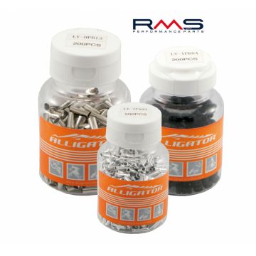 Protectie capat cablu frana D-2,3mm argintiu