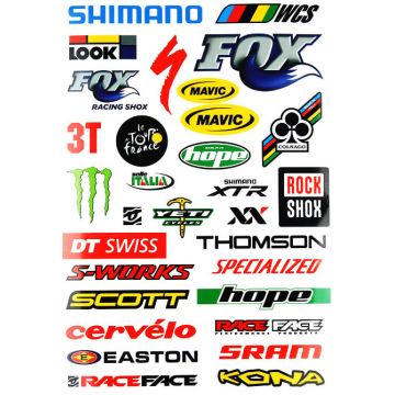 Set Stickere Bicicleta Set Stickere Bicicleta