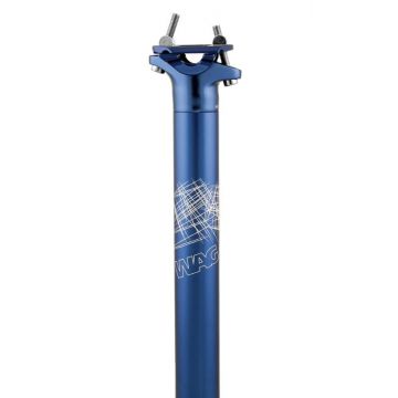 Tija Sa WAG Alu A 31,6mm L-350mm 320gr Albastru Tija Sa WAG Alu A 31,6mm L-350mm 320gr Albastru