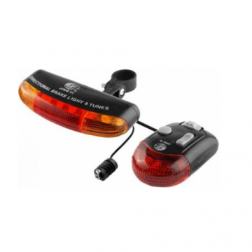 Alarma + semnalizare 7 leduri 8 melodii Alarma + semnalizare 7 leduri 8 melodii