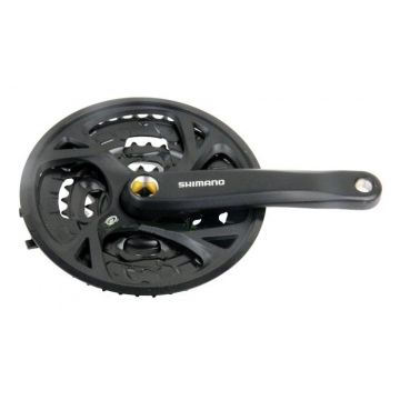 Angrenaj Pedalier Shimano Acera MTB, 44X32X22T, Brat 175MM, Pentru 9 Viteze Pe Spate, Include Suruburi, Negru Angrenaj Pedalier Shimano Acera MTB, 44X32X22T, Brat 175MM, Pentru 9 Viteze Pe Spate, Include Suruburi, Negru