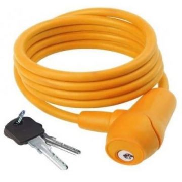 Antifurt cu cheie 60cm material otel cu membrana de protectie culoare albastru Antifurt cu cheie 60cm material otel cu membrana de protectie culoare albastru