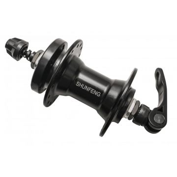 Butuc Fata 26 Aluminiu Compatibil Disc Prindere Rapida Sistem Rulment 32H Butuc Fata 26 Aluminiu Compatibil Disc Prindere Rapida Sistem Rulment 32H